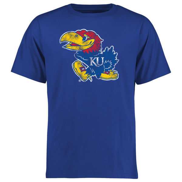 Kansas Jayhawks Big x26 Tall Classic Primary WEM T-Shirt - Blue,We sell and wholesale Kansas Jayhawks Big x26 Tall Classic Primary WEM T-Shirt - Blue on line form chian!